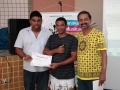 Oficina em Pavão -entrega de certificados