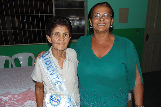 Adélia Barbosa é a nova presidente da Associação Comunitária das Lavadeiras